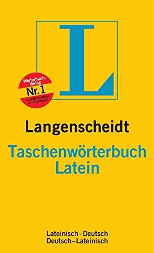 Stock image for Langenscheidt Taschenwrterbuch Latein for sale by medimops