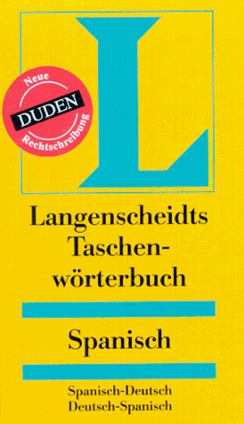 Spanisch - Deutsch / Deutsch - Spanisch. Taschenwörterbuch. Langenscheidt. - unbekannt