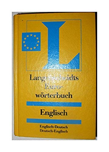 Imagen de archivo de Langenscheidts Euroworterbucher : Englisch-Deutsch a la venta por Top Notch Books