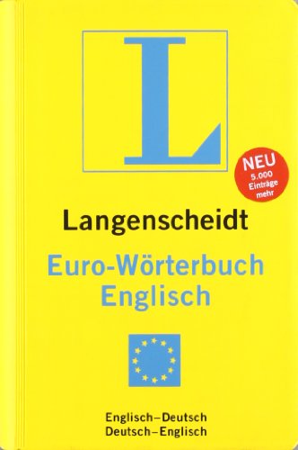 Beispielbild fr Langenscheidt Bilingual Dictionaries: Langenscheidt Euroworterbuch Deutsch-Englisch, Englisch-Deutsch zum Verkauf von WorldofBooks
