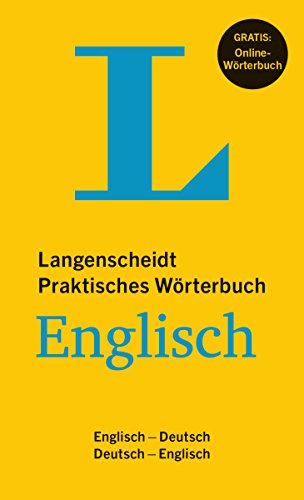 9783468121289: Langenscheidt Praktisches Wrterbuch Englisch - Buch mit Online-Anbindung: Englisch-Deutsch/Deutsch-Englisch