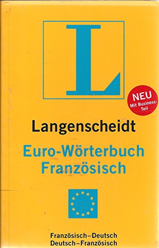 9783468121555: Langenscheidt Euro-Wrterbuch Franzsisch
