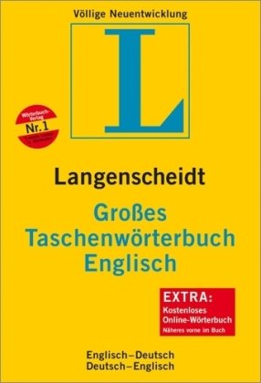 Langenscheidt Großes Taschenwörterbuch Englisch