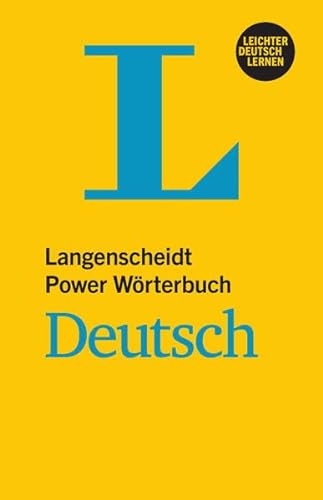 Beispielbild fr Langenscheidt Power Worterbuch Deutsch: Langenscheidt Power Worterbuch Deuts zum Verkauf von AwesomeBooks