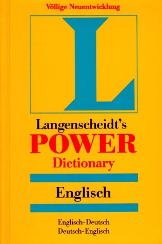 9783468131127: Langenscheidt's Power Dictionary, Englisch-Deutsch, Deutsch-Englisch