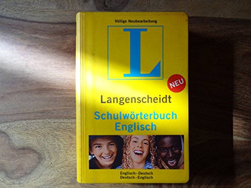 Imagen de archivo de Langenscheidts Schulw rterbuch - Englisch-Deutsch-Englisch a la venta por AwesomeBooks