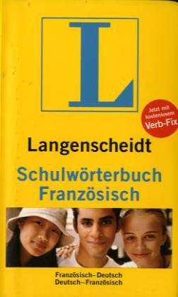 Beispielbild fr Langenscheidts Schulwrterbuch Franzsisch. Franzsisch- Deutsch, Deutsch- Franzsisch zum Verkauf von Antiquariat Buchhandel Daniel Viertel