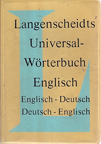 Langenscheidts Universal-Wörterbuch ENGLISCH. Englisch-Deutsch / Deutsch-Englisch