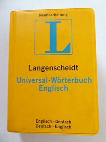 Langenscheidts Universal-WÃ¶rterbuch, Englisch (9783468181252) by Freese, Holger; KrÃ¼ger, Helga; Wolters, Brigitte