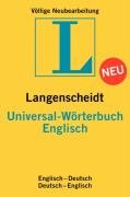 Stock image for LANGENSCHEIDT UNIVERSAL-WRTERBUCH ENGLISCH Englisch-Deutsch / Deutsch-Englisch for sale by German Book Center N.A. Inc.