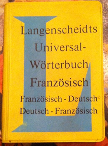 Französisch-Deutsch FR-DE Universal-Wörterbuch Langenscheidt 