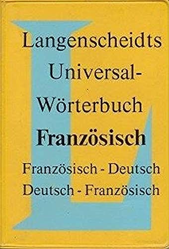 Beispielbild fr Langenscheidts Universal-Wrterbuch. Franzsisch. Franzsisch - Deutsch / Deutsch - Franzsisch. zum Verkauf von Steamhead Records & Books