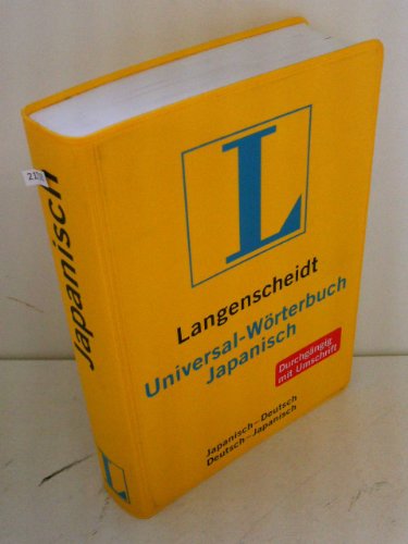 Langenscheidt Universal-Wörterbuch Japanisch Japanisch-Deutsch, Deutsch-Japanisch ; [durchgängig mit Umschrift] - Langenscheidt, Redaktion