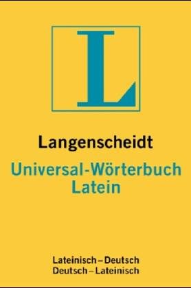 Beispielbild fr Langenscheidts Universal-Wrterbuch, Latein zum Verkauf von medimops
