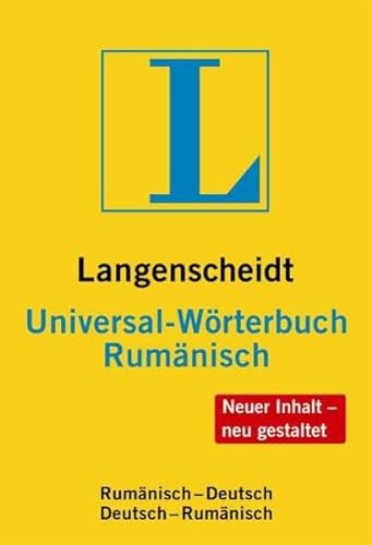 9783468182822: Langenscheidt Bilingual Dictionaries: Universal-Worterbuch Rumanisch