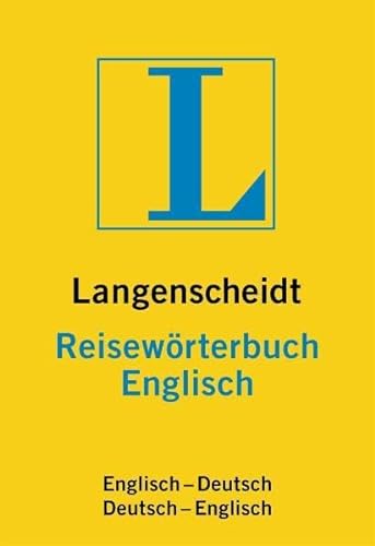 9783468184130: Langenscheidts Reisewrterbuch Englisch. Neues Cover.