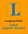 Stock image for Langenscheidts Mini-Wrterbuch Englisch-Deutsch for sale by Der Ziegelbrenner - Medienversand