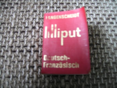 Langenscheidts Lilliput Französisch - deutsch. Neues Cover.