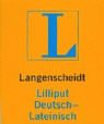 9783468200885: Langenscheidts Lilliput Deutsch-Lateinisch.