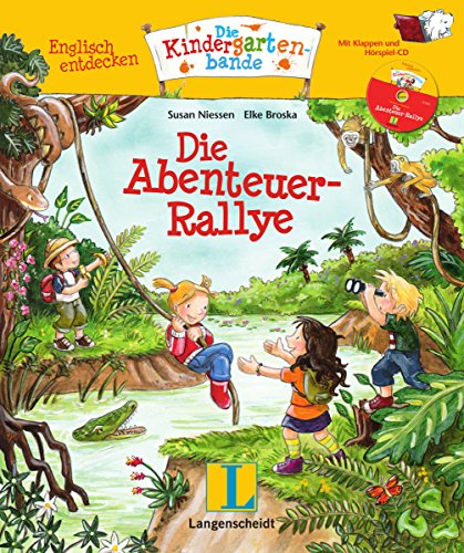 Beispielbild fr Die Abenteuer-Rallye - Buch mit Hrspiel-CD: Englisch entdecken - Die Kindergartenbande , Englisch zum Verkauf von medimops