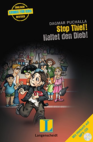 Stock-Bild f�r Stop Thief! - Haltet den Dieb! - Buch mit MP3-CD (Krimis f�r Kids)