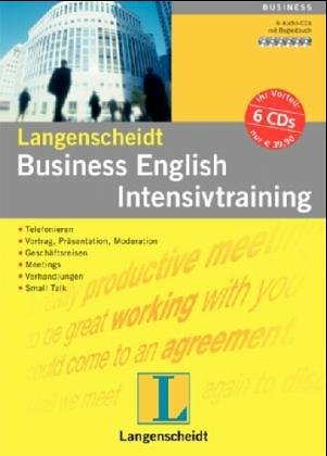9783468215001: Business English Intensivtraining, 5 Audio-CDs m. Begleitbuch