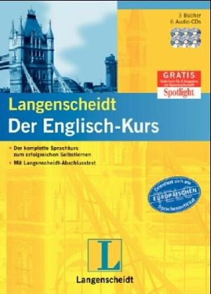 Beispielbild fr Der Englisch-Kurs. Mit 3 Bchern und 6 Audio-CDs. Langenscheidt zum Verkauf von medimops