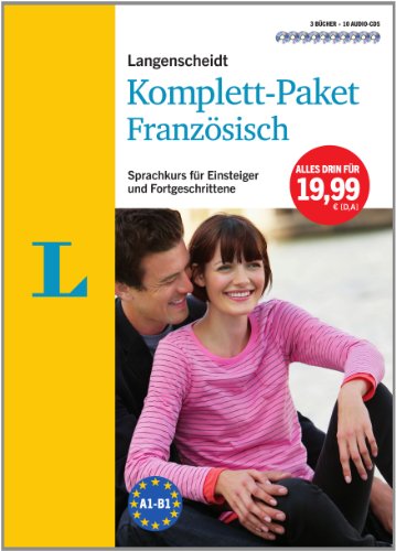 Beispielbild fr Langenscheidt Komplett-Paket Franzsisch - 3 Bcher mit 10 CDs: Der Sprachkurs fr Einsteiger und Fortgeschrittene zum Verkauf von medimops
