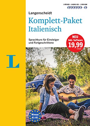 Stock image for Langenscheidt Komplett-Paket Italienisch - Sprachkurs mit 2 Bchern, 6 Audio-CDs, 1 DVD-ROM, MP3-Download: Sprachkurs fr Anfnger und Fortgeschrittene (Langenscheidt Komplett-Paket ((NEU))) for sale by medimops