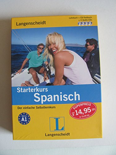 Langenscheidt Starterkurs Spanisch - Set aus Buch, CD-Textbuch und 4 Audio-CDs: Der einfache Selb...