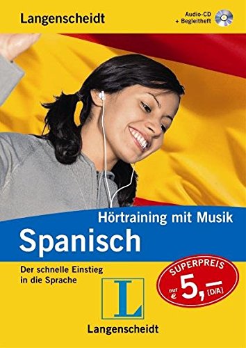 Beispielbild fr Langenscheidt Hrtraining mit Musik Spanisch, 1 Audio-CD: Der schnelle Einstieg in die Sprache zum Verkauf von medimops