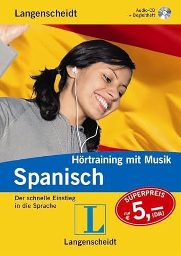 Stock image for Langenscheidt Hrtraining mit Musik Spanisch, 1 Audio-CD: Der schnelle Einstieg in die Sprache for sale by medimops