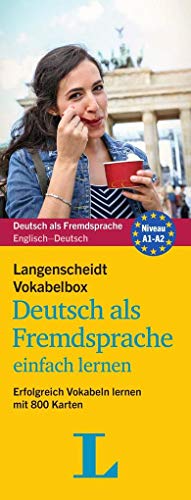 

Langenscheidt Vokabelbox Deutsch als Fremdsprache - German-English Vocabulary Flash Cards: Learning