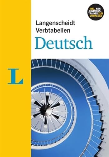 Stock image for Langenscheidt Verbtabellen Deutsch - Buch mit Software-Download: Unregelmige und regelmige Verben richtig konjugiert for sale by medimops