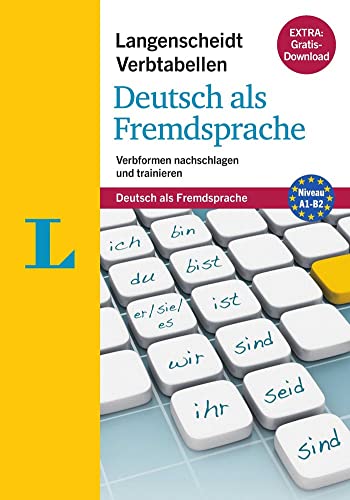 Stock image for Langenscheidt Verbtabellen Deutsch - German Verb Tables (German Edition): Verbformen nachschlagen und trainieren for sale by SecondSale