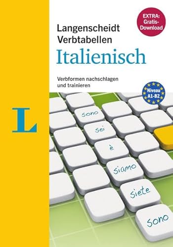 9783468341861: Langenscheidt Verbtabellen Italienisch - Inklusive Konjugationstrainer zum Download: Verbformen nachschlagen und trainieren