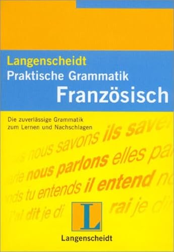 Stock image for Langenscheidts Praktische Grammatik, Franz sisch for sale by HPB-Red