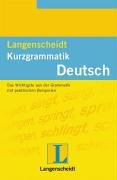 Stock image for Langenscheidts Kurzgrammatik, Deutsch for sale by SecondSale