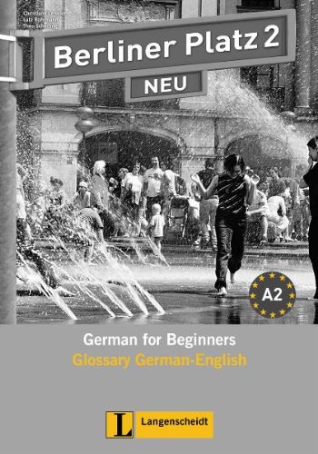 Stock image for BERLINER PLATZ NEU Level 2: Glossary German-English Glossar for sale by German Book Center N.A. Inc.