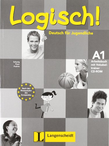 9783468474293: Logisch!: Arbeitsbuch A1 MIT Audio-CD Und Audio-Vokabeltrainer Auf CD-Rom