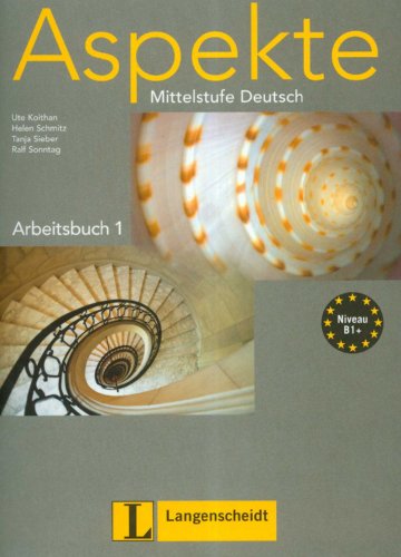 Imagen de archivo de Aspekte Mittelstufe Deutsch Arbeitsbuch 1 a la venta por Better World Books