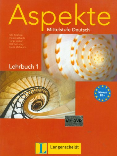 9783468474743: Aspekte 1 alumno con DVD: Niveau B1+. Lehrbuch mit DVD: Vol. 1 (Texto)
