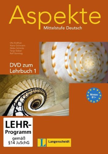 Beispielbild fr ASPEKTE Mittelstufe Deutsch: Level 1: DVD for Textbook / DVD zum Lehrbuch zum Verkauf von German Book Center N.A. Inc.