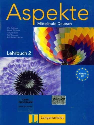 9783468474842: Aspekte 2 alumno con DVD: Lehrbuch 2 mit DVD: Vol. 2 (Texto)
