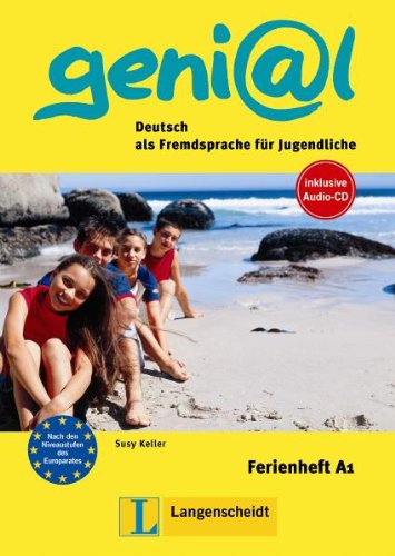 Beispielbild fr geni@l. A German Course for Young People: FERIENHEFT with Audio-CD A1 (German-English) genial zum Verkauf von German Book Center N.A. Inc.