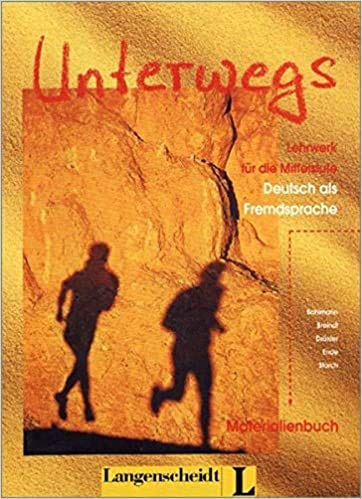 Stock image for Unterwegs: Exercise Book: Materialienbuch for sale by Goldstone Books