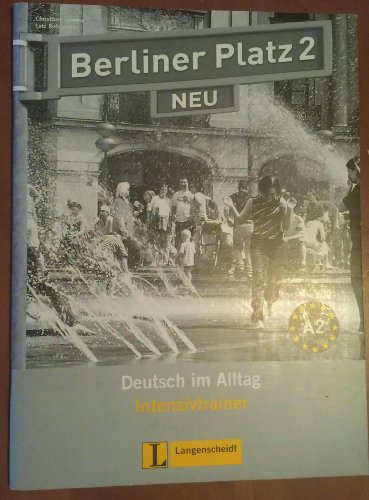 Imagen de archivo de Berliner Platz 1. Intensivtrainer : Deutsch im Alltag fr Erwachsene a la venta por Better World Books