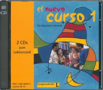 Beispielbild fr El nuevo curso 1 - 2 Audio-CDs zum Lektionsteil zum Verkauf von medimops
