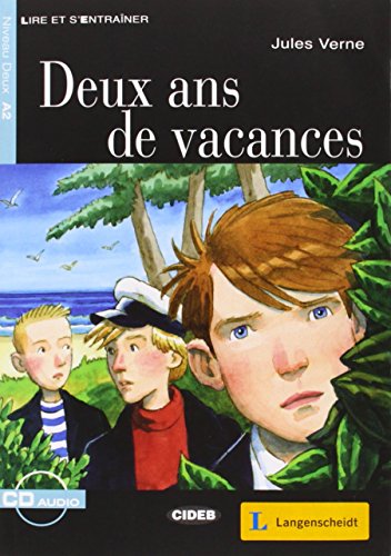 Deux ans de vacances - Buch mit Audio-CD (Lire et sEntraîner - A2) - Jules Verne