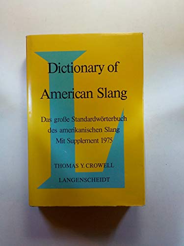 9783468490163: Dictionary of American Slang.